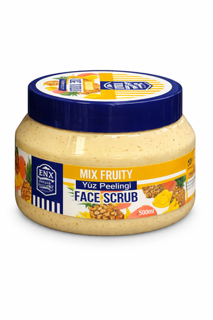 FNX Barber Mix Fruity Face Scrub 500 ml - Hairwaxshop