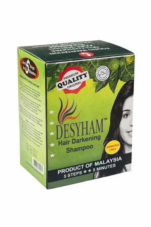 Desyham Hair Darkening Shampoo 5 stuks - Hairwaxshop