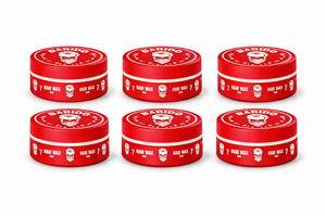 Bandido Maximum Hold Aqua Hard Wax Red 6  stuks x150 ml - Hairwaxshop