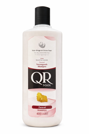 QR Man Zwavel Shampoo 400 g - Hairwaxshop