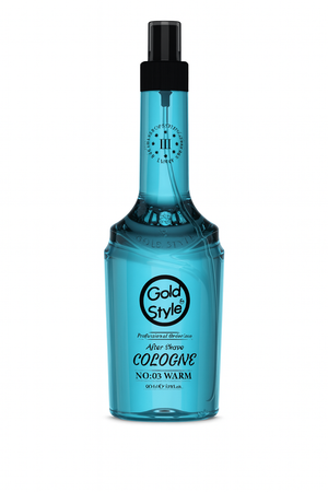 Gold Style Aftershave Cologne Warm nummer 3 400 ml - Hairwaxshop