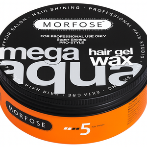 Morfose 5 Aqua Mega Hair Gel Wax 150 ml - Hairwaxshop