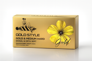 Gold Style Medium Hard Depilatory Wax 400 ml - Hairwaxshop