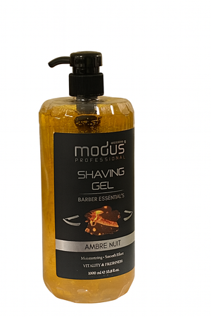 Modus Shaving Gel Ambre Nuit 1000 ml - Hairwaxshop