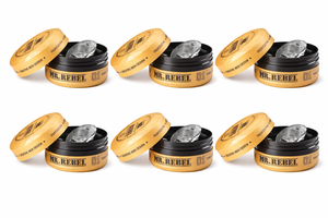 Mr Rebel 01 Hair Styling Wax Bright White 6 Stuks - Hairwaxshop