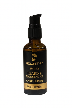 Gold Style Protein Beard and Mustache Care Oil-Serum 50 ml - Hairwaxshop