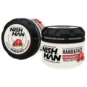 NISHMAN Hand&Face Cream Pomagranate 300 ml - Hairwaxshop
