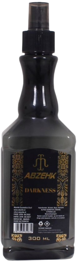 Abzehk Darkness Cologne Spray 300 ml - Hairwaxshop