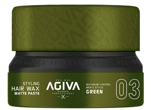 Agiva Hair Styling Aqua Wax Matte Paste 03 155 ml - Hairwaxshop