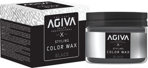 Agiva Hair Styling Color Wax Black 120ml - Hairwaxshop