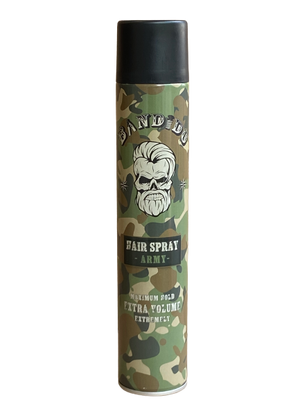 Bandido Hair Spray Army Maximum Hold Extra Volume 280 g - Hairwaxshop