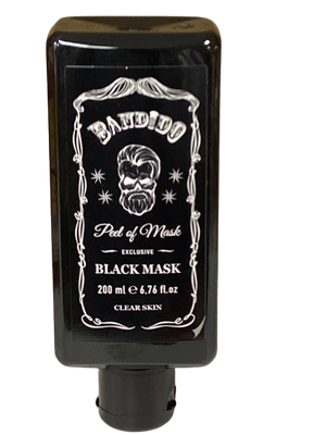 Bandido Black Peel Off Mask 150ml - Hairwaxshop