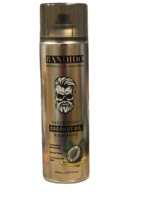 Bandido Sheen Spray Coconut Oil - Hairwaxshop