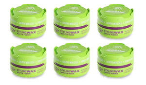Bio wax Keratin Styling Wax Matte Finish 6 stuks - Hairwaxshop