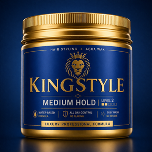 King Style Luxury Aqua Wax Medium Hold 125 ml
