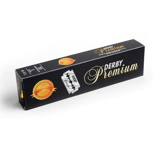 Derby Premium Blades 100 Pack - Hairwaxshop