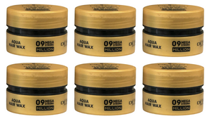 Detreu Aqua Hair Wax 09 Mega Strong Million 6 stuks - Hairwaxshop