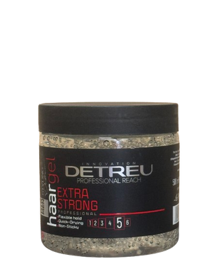 Detreu Extra Strong Hair Gel Level 5 500 ml - Hairwaxshop