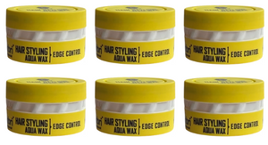 Gabri Hair Styling Aqua Wax Edge Control 6 stuks - Hairwaxshop