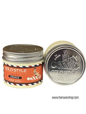Gold Style 03 Orange Hair Wax 125 ml - Hairwaxshop