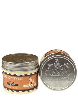 Gold Style 04 Hair Styling Wax Gold 125 ml - Hairwaxshop