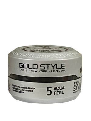 Gold Style 5 Aqua Feel Hair Styling Wax 150 ml - Hairwaxshop