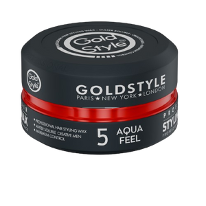 Gold Style Aqua Styling Wax 5 Aqua Feel 150 ml - Hairwaxshop