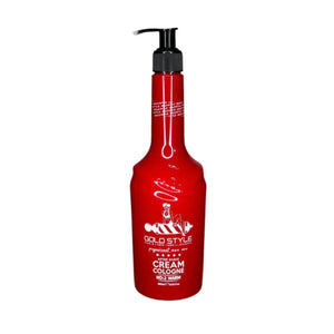 Gold Style After Shave Cream Cologne Red 400 ml - Hairwaxshop