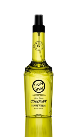 Gold Style After Shave Cologne Warm no.4 400 ml - Hairwaxshop
