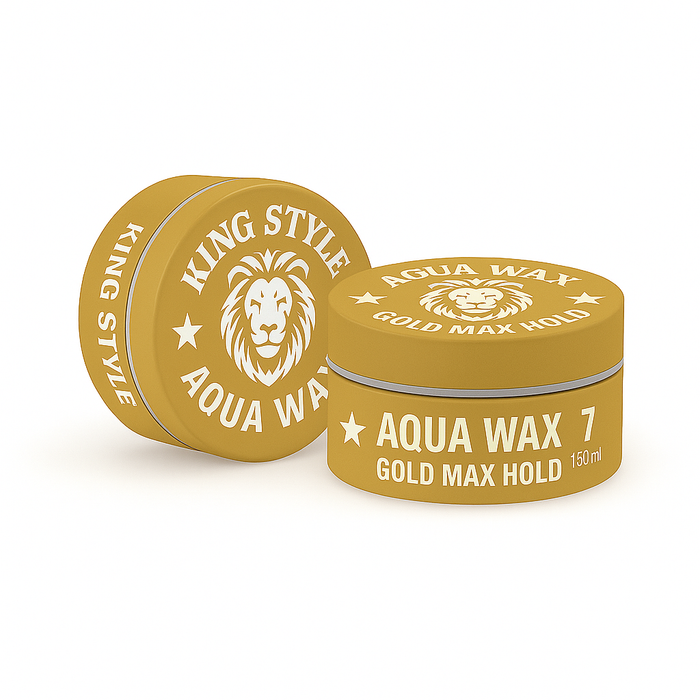 King Style Aqua Wax Wax Gold Max Hold 7 150ml