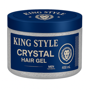 King Style Crystal Hair Gel 400 ml