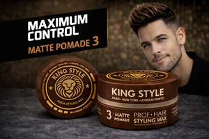King Style Hair Styling Wax Matte Pomade 3 150 ml