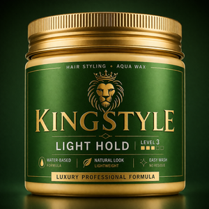 King Style Luxury Hair Styling Wax Light Hold 125 ml