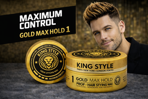 King Style Styling Wax Gold Max Hold 1 150ml