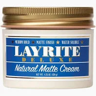 Layrite Natural Matte Cream 120 ml - Hairwaxshop