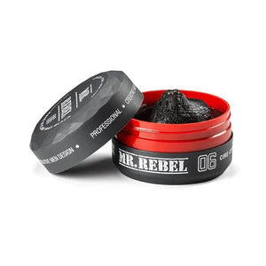 Mr. Rebel 06 Hair Styling Wax Black 150 ml - Hairwaxshop