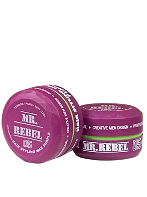 Mr. Rebel 05 Hair Styling Wax Purple 150 ml - Hairwaxshop