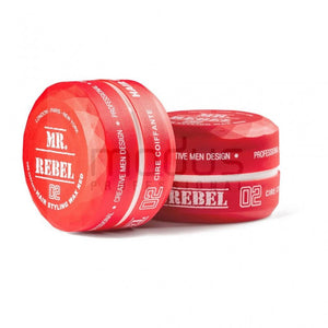 Mr. Rebel 02 Hair Styling Wax Red 150 ml - Hairwaxshop