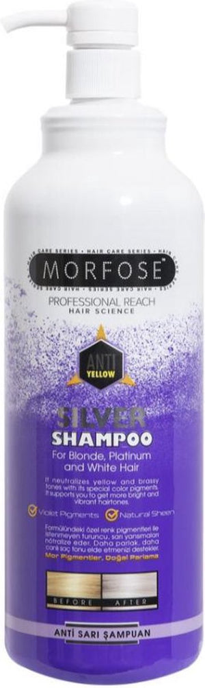 Morfose Silver Shampoo 1000ml - Hairwaxshop