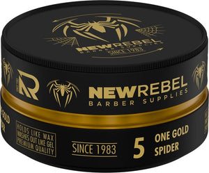 New Rebel Hair Styling Wax 5 One Gold Spider 150 ml - Hairwaxshop