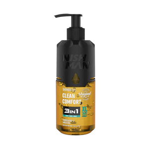 Nishman Shower Gel Clean Comfort 3 in 1 480 ml - Hairwaxshop