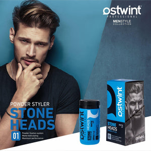Ostwint Powder Hair Styler Stone Heads 20 ml - Hairwaxshop