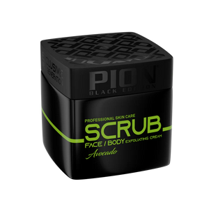 Pion Black Edition Scrub Face and Body Avocado 340ML