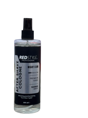 Red Style After Shave Cologne Night Club 400 ml - Hairwaxshop