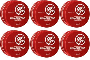 Redone Aqua Hair Wax Red 6 stuks - Hairwaxshop