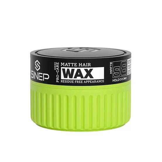 Sinep Aqua Hair Wax Strong Texture Effect S8 Matte 150 ml - Hairwaxshop